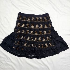 Max Edition Flowy Flare Lace Skirt Womens Size Medium